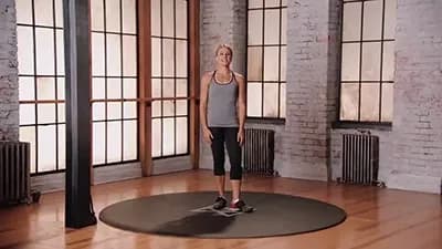 skręt jednej nogi poziom 3